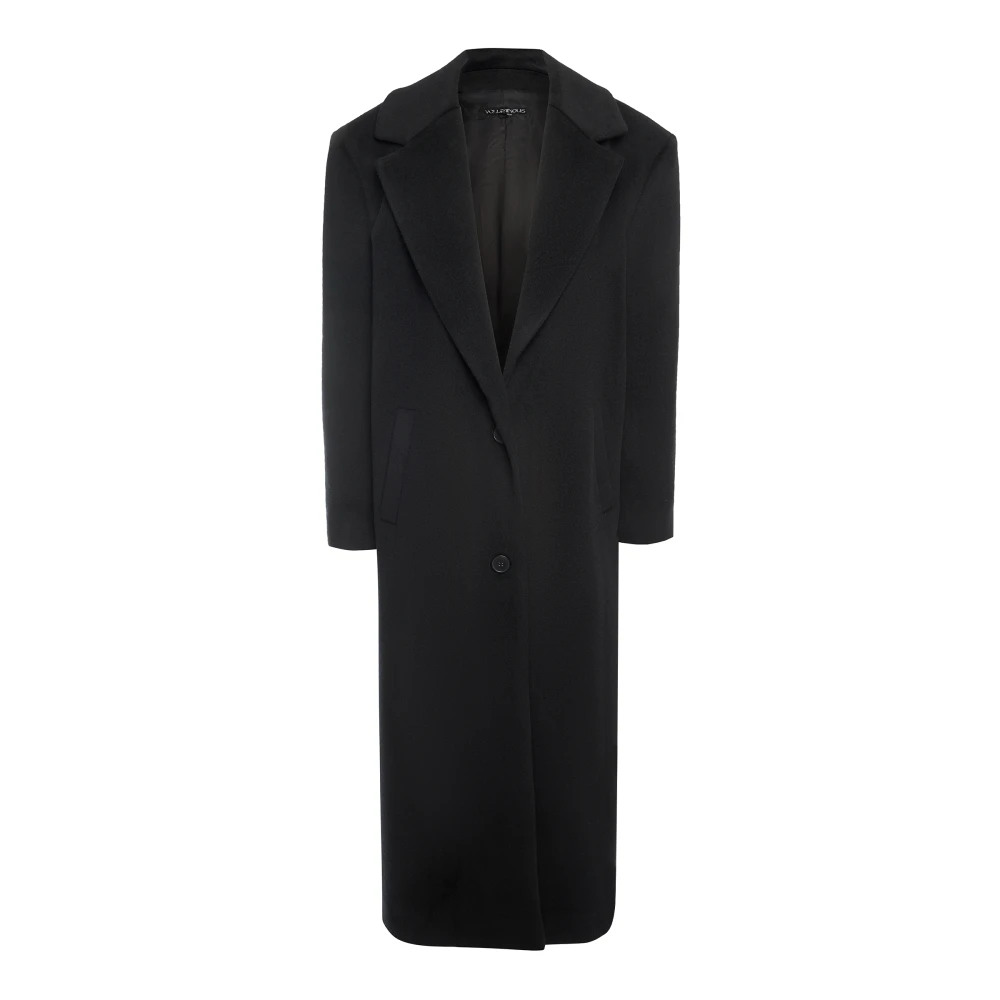 Пальто Forte ( Цвет Чёрный с начёсом )