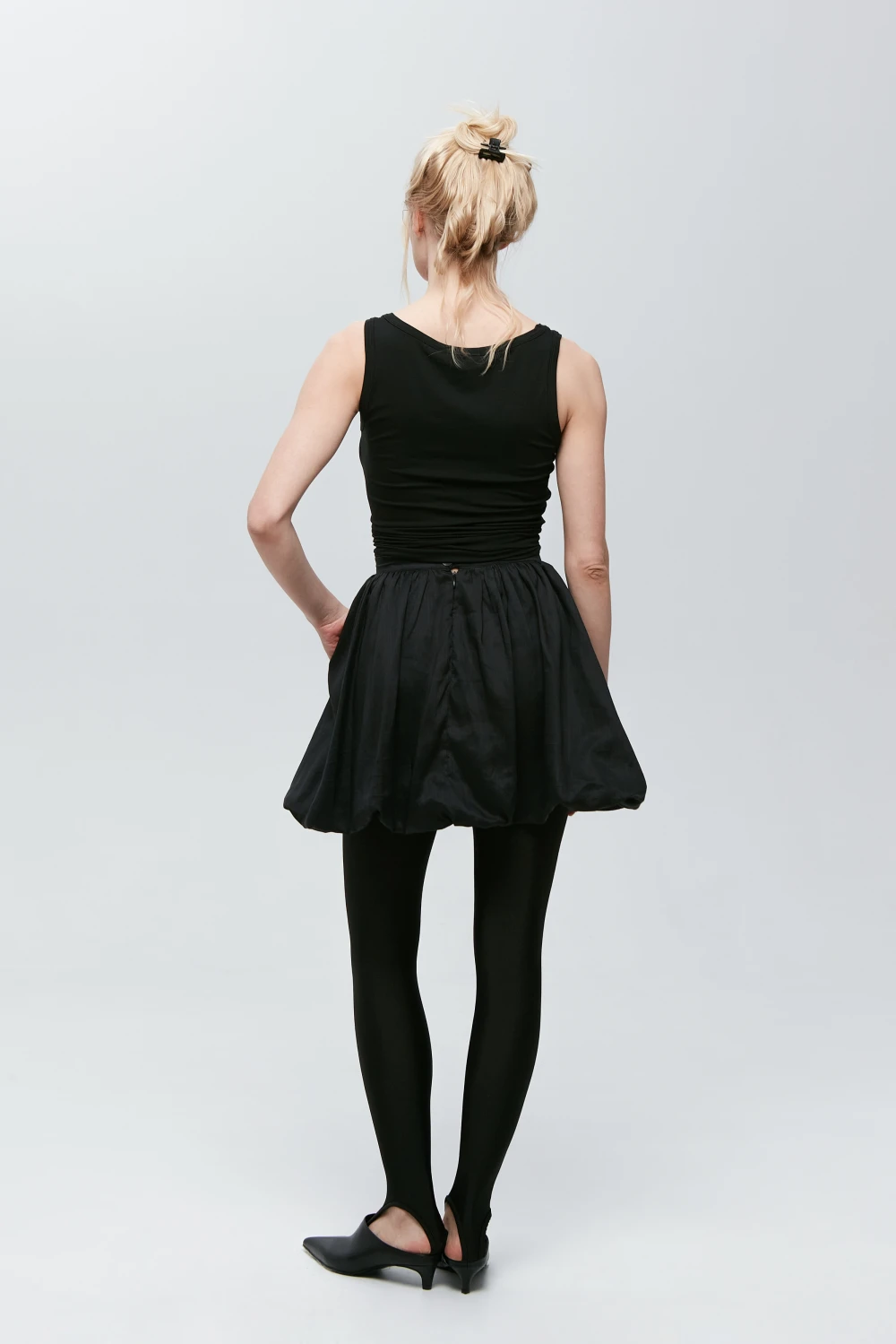 Юбка Anisiya (Цвет Чёрный, Размер 44/S, Состав 55% лён, 45% рами)