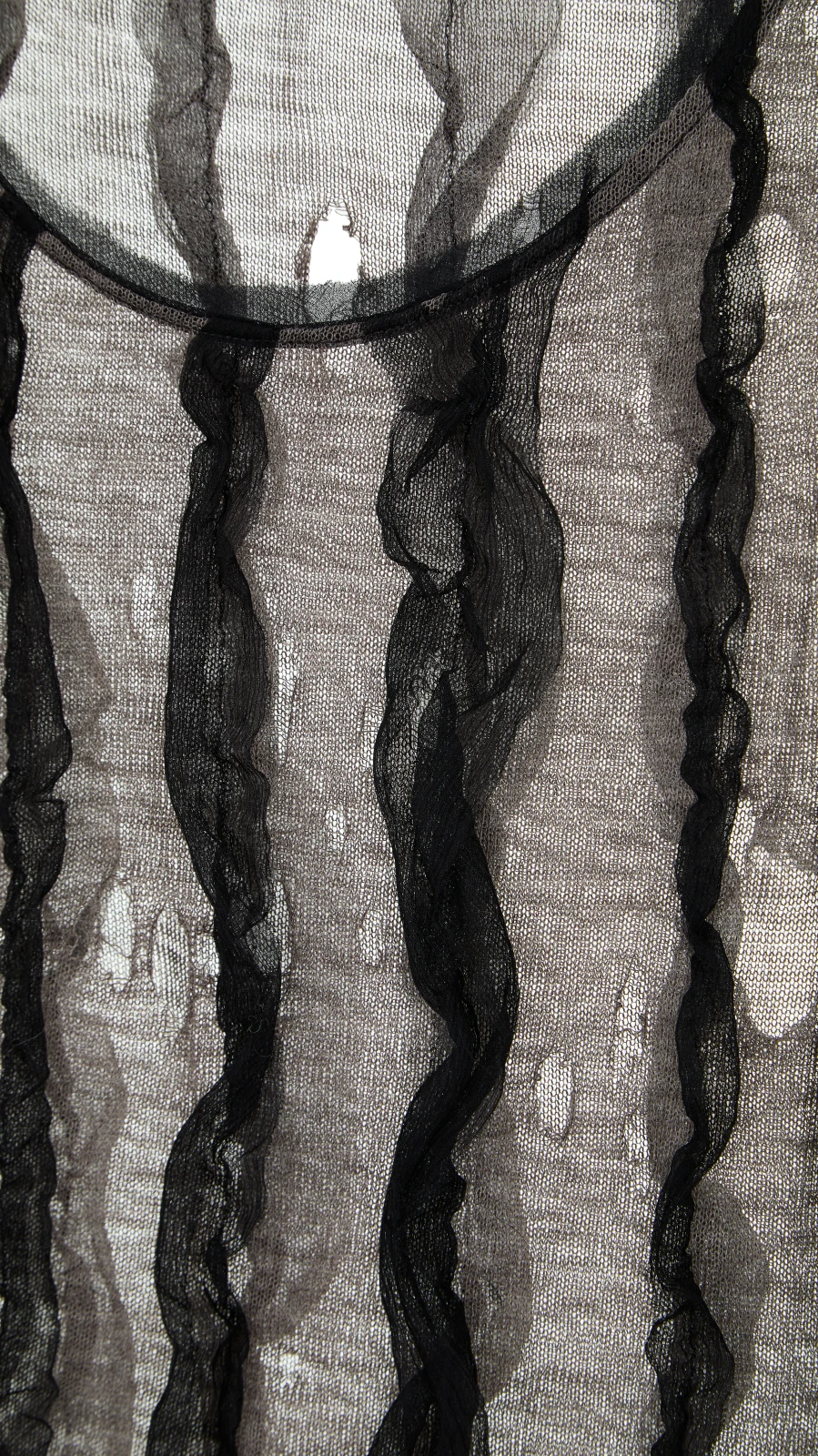 Майка Three ( Цвет Серый с чёрным )