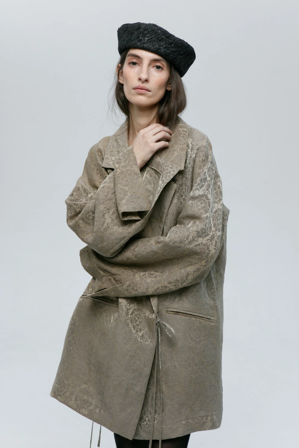 Пиджак Titled (Цвет Золотой, Размер S-M, Состав 40% Лён, 30% Полиэстер, 20% Шёлк, 10% Хлопок)