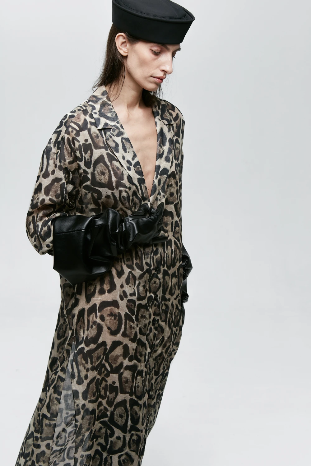 Платье Le-long ( Цвет Леопард )