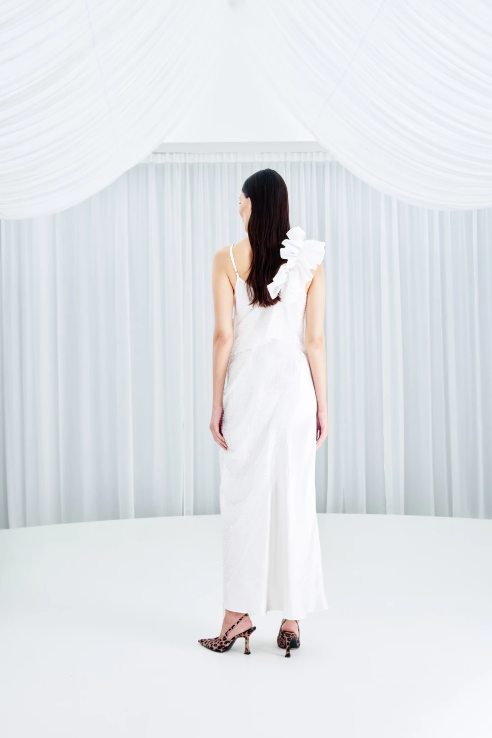 Платье See Through. ( Цвет Белый )