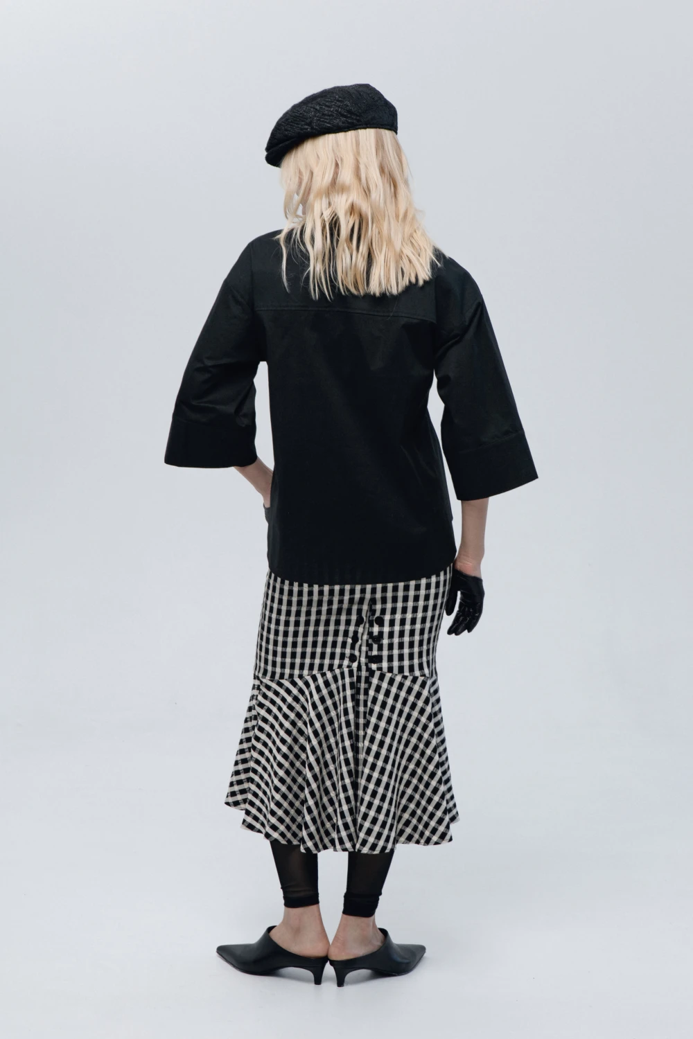 Блузка Kalina ( Цвет Чёрный )