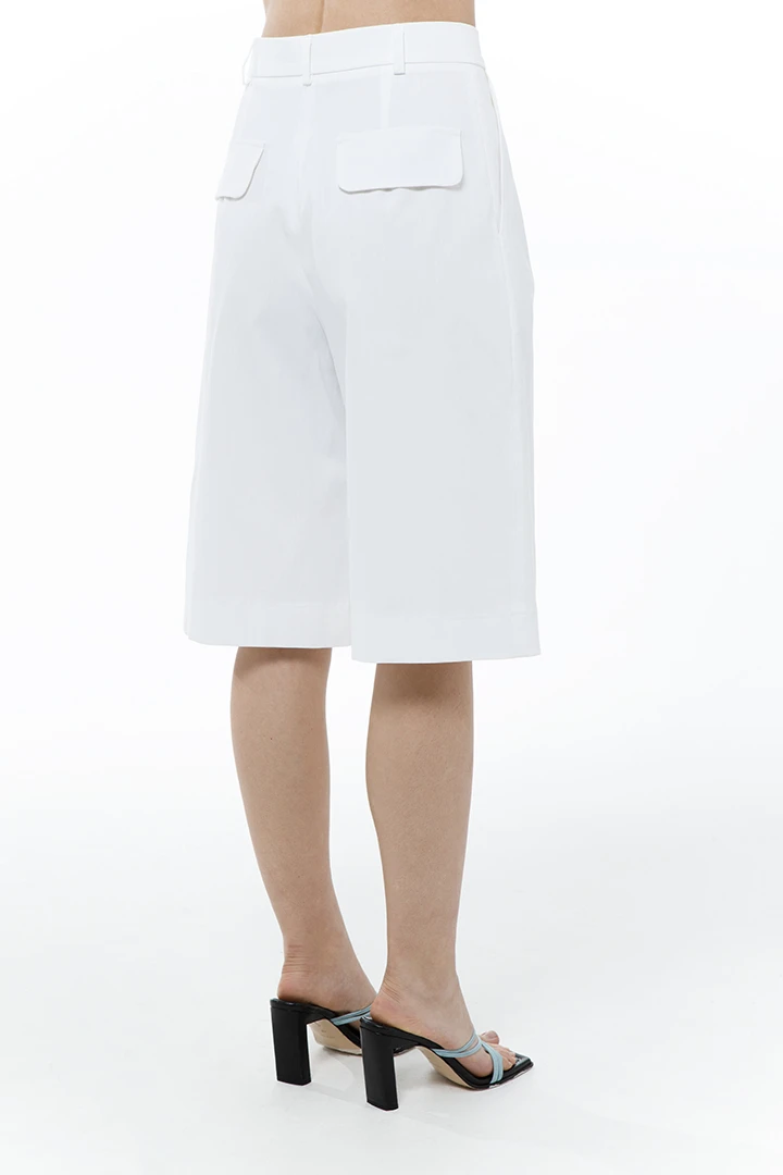 Шорты Zoe New (Цвет Белый, Размер 44/S, Состав 74% Хлопок, 23% Полиэстер, 3% Эластан)