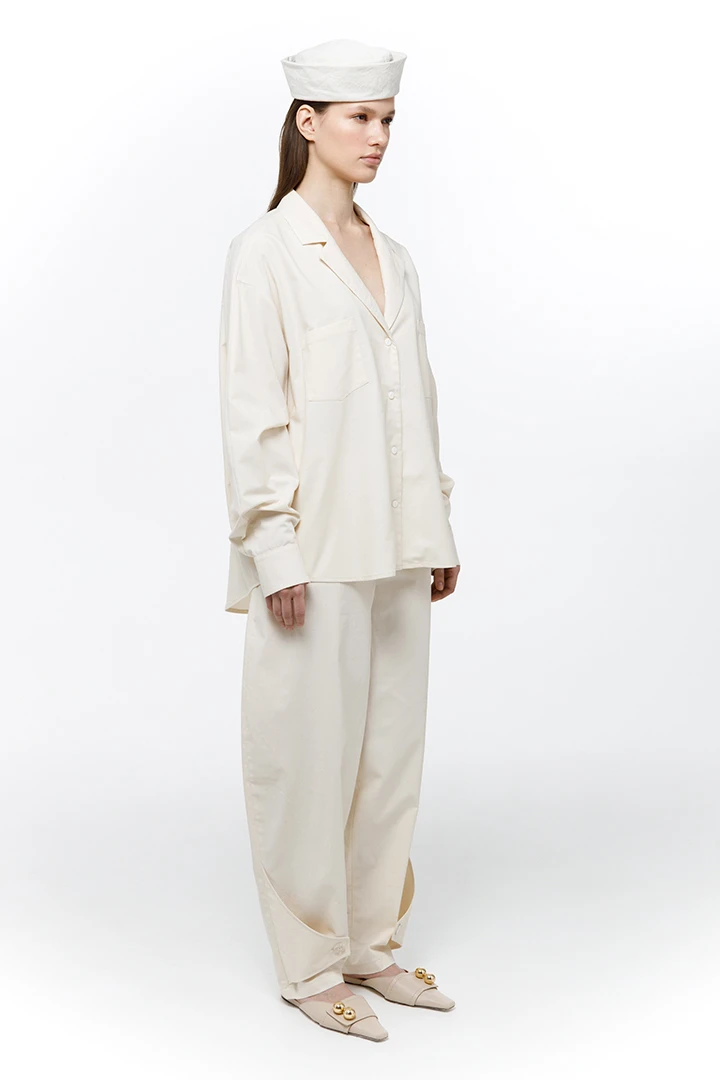 Костюм Science (Цвет Молочный, Размер 44/S, Состав 100% хлопок)