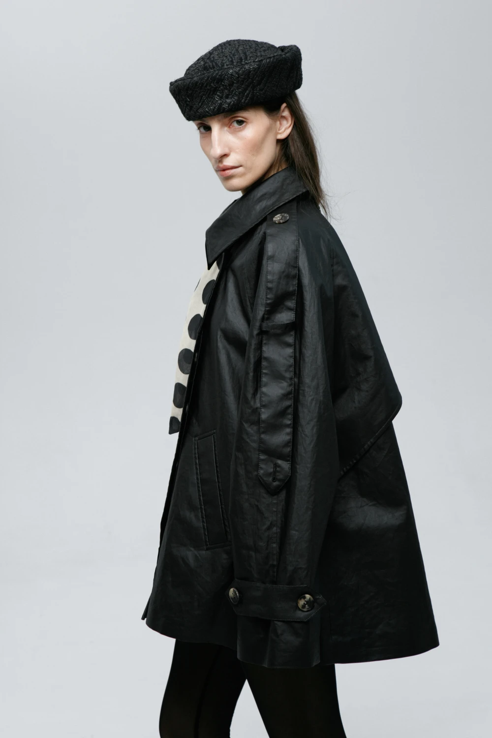 Тренч P ( Цвет Чёрный )