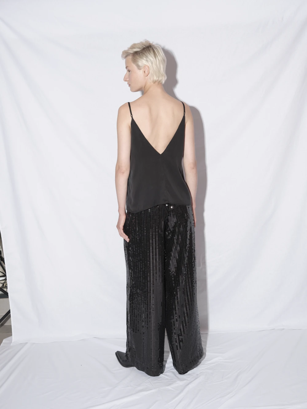 Брюки Asta (Цвет Чёрный, Размер L, Состав 100% хлопок)