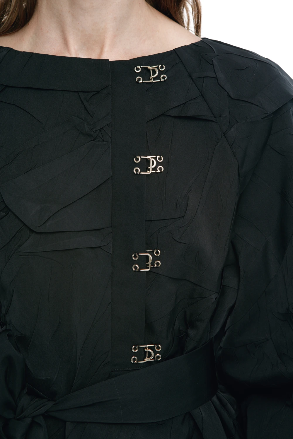 Платье Kosovorotka (Цвет Чёрный, Размер S-M, Состав 100% полиэстер)