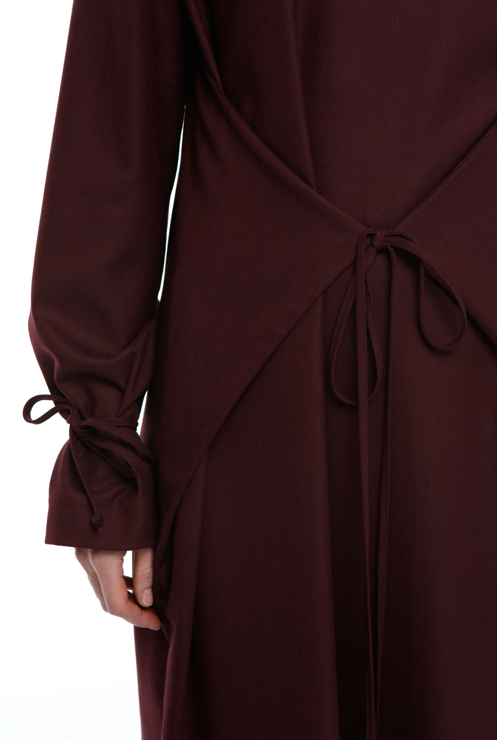 Платье Time Keeper (Цвет Бордовый, Размер 44/S, Состав 68% Полиэстер, 30% Вискоза, 2% Эластан)