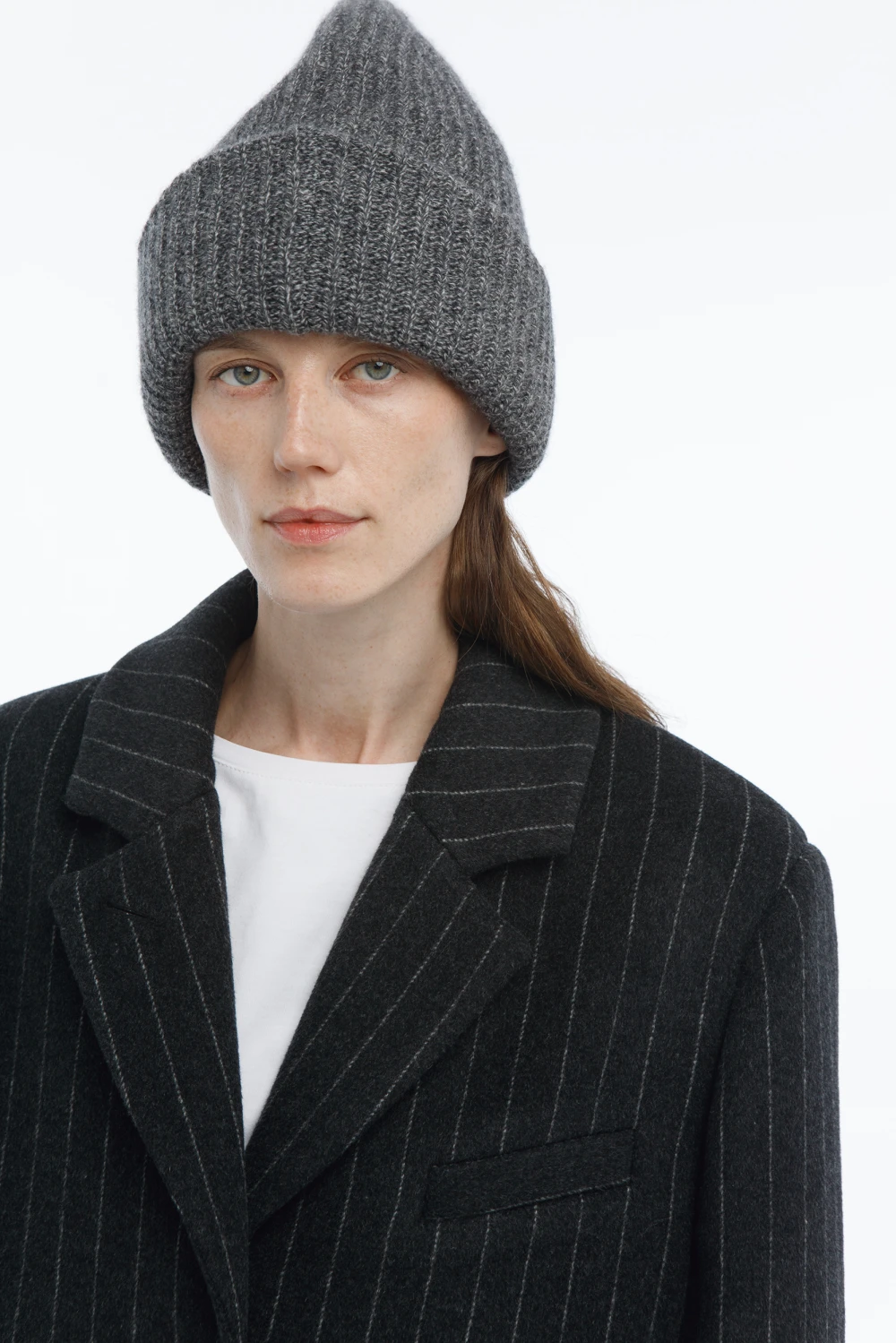 Шапка  Chapeau ( Цвет Серый меланж )