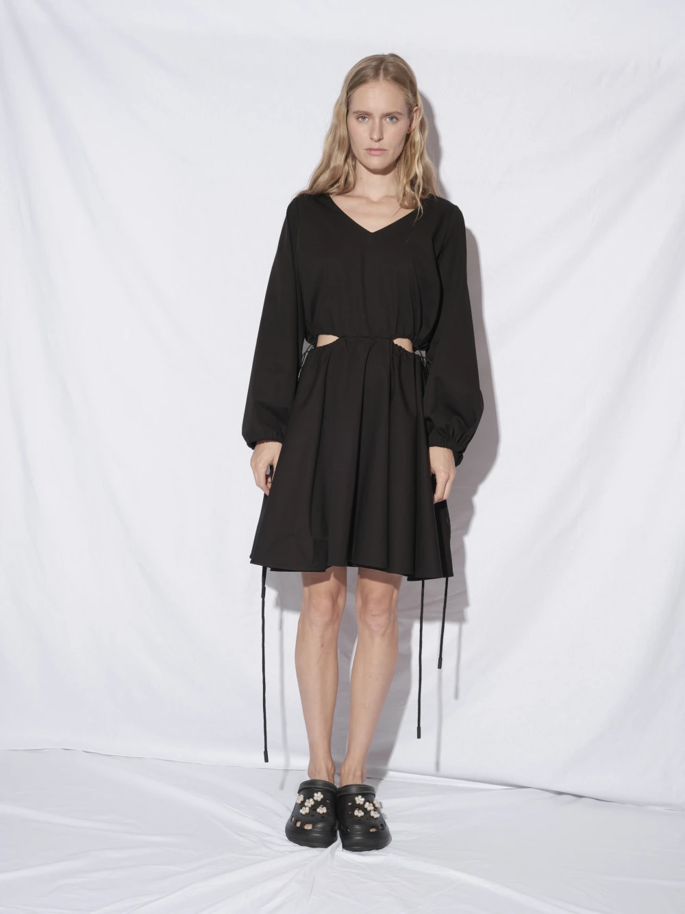 Платье Sun (Цвет Чёрный, Размер S, Состав 97% хлопок, 3% эластан)