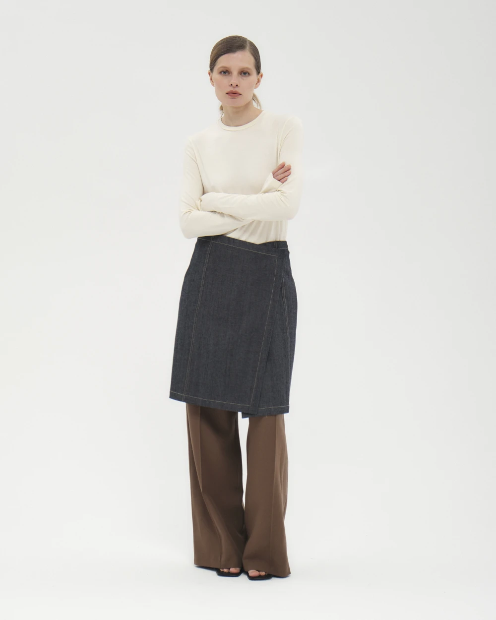 Юбка Kimmy (Цвет Тёмно-синий, Размер 50/XL)