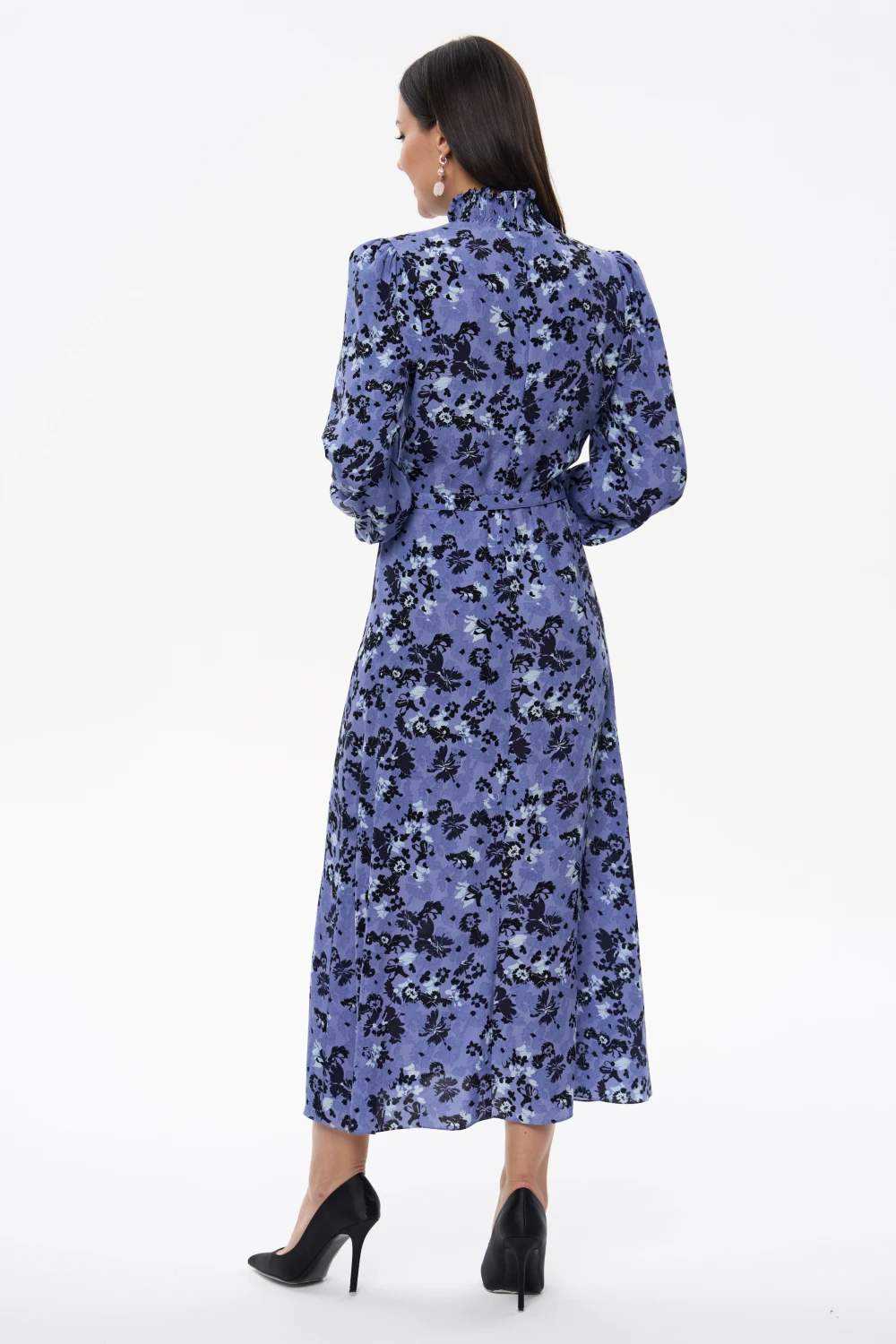 Платье Res (Цвет Цветочный принт, Размер 44/S, Состав 100% вискоза )