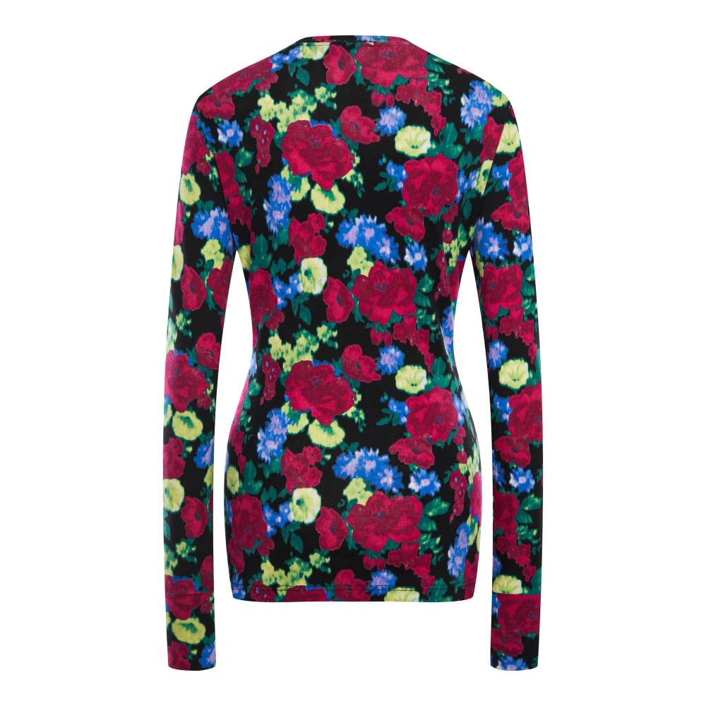 Лонгслив Granny ( Цвет Крупные розы )