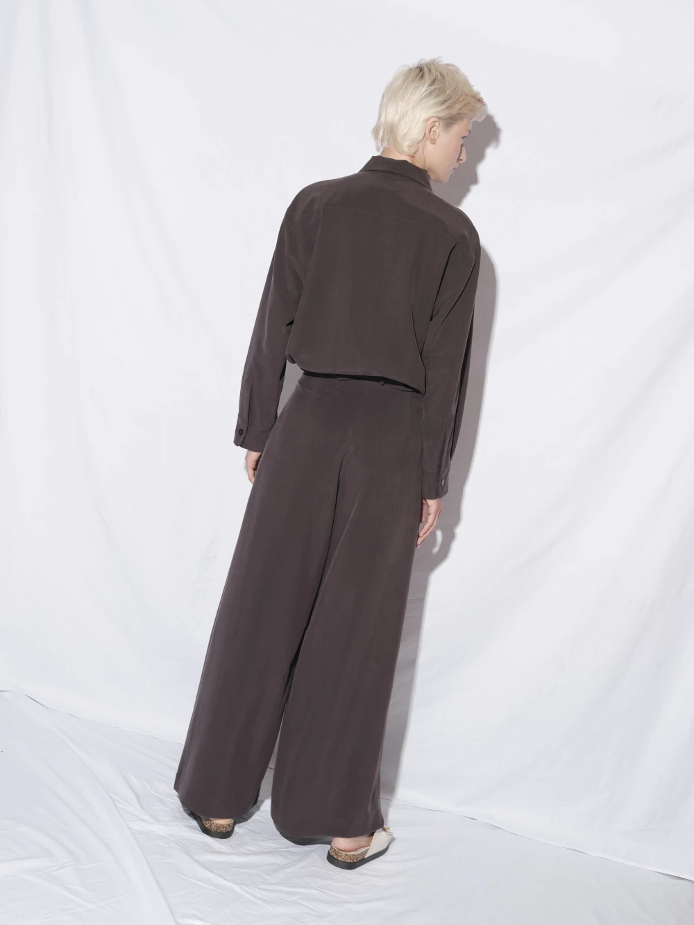 Костюм Luna (Цвет Бордовый, Размер S, Состав 100% шёлк)