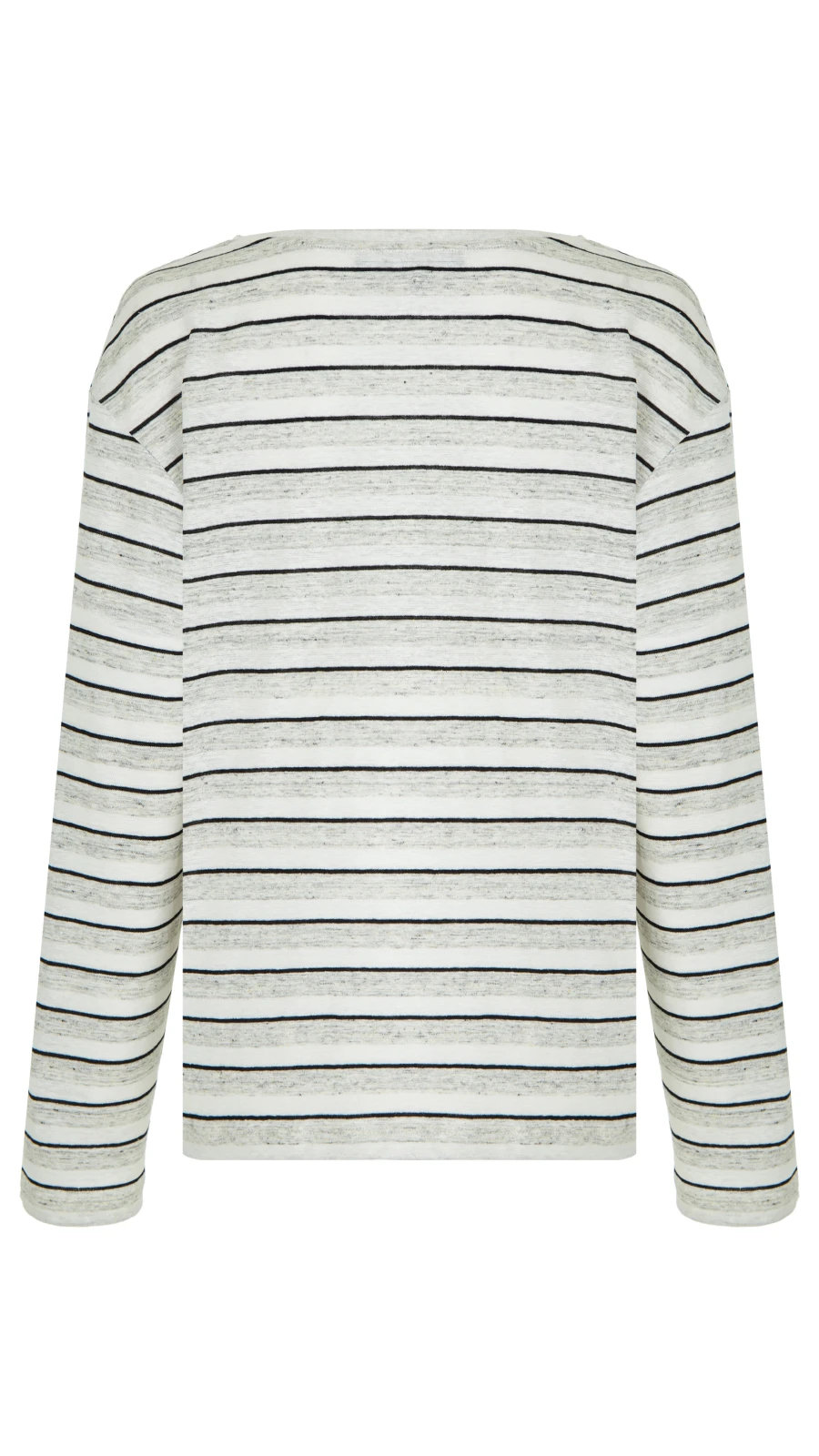 Лонгслив Dad's ( Цвет Серо-белая полоска )