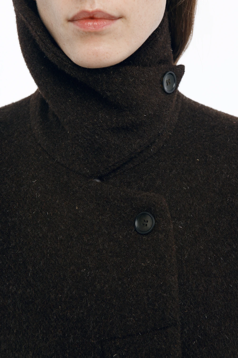 Пальто Trust  ( Цвет Горький шоколад )