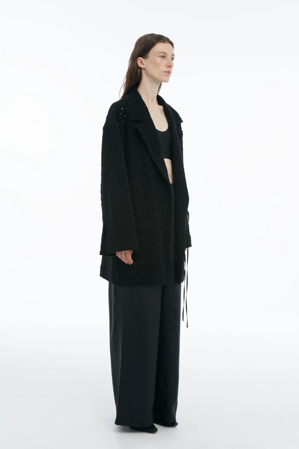 Жакет Cedar (Цвет Чёрный, Размер S-M, Состав 100% шерсть)