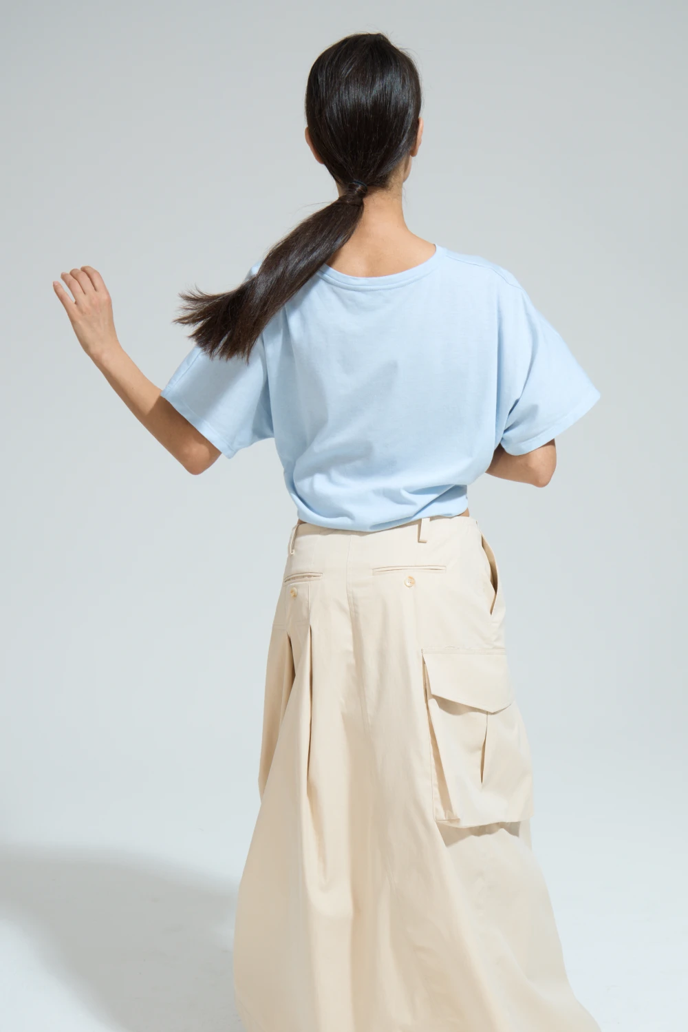 Юбка Resse Long ( Цвет Бежевый )