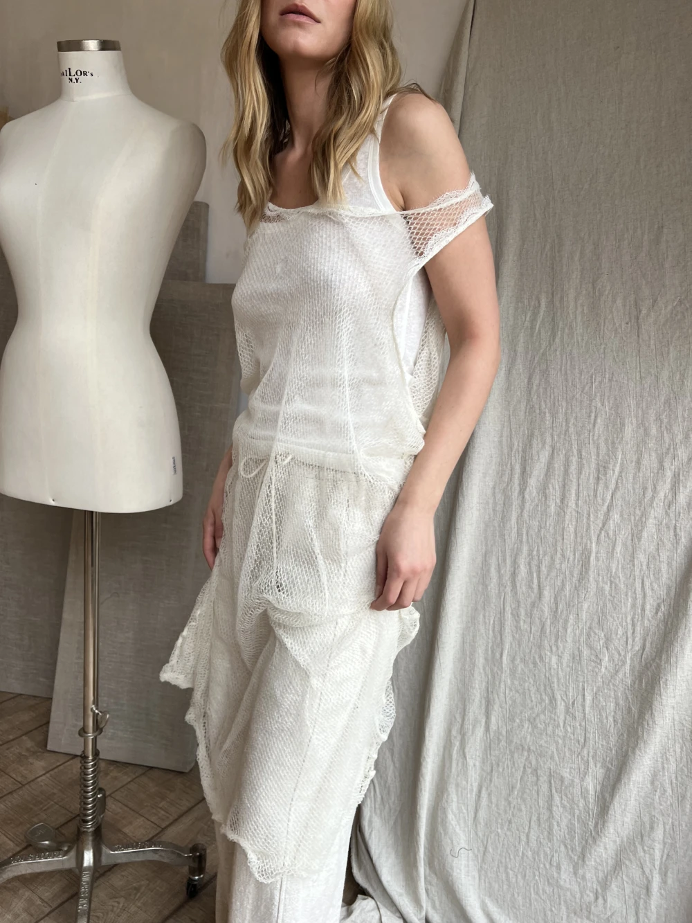 Платье Unapologetic (Цвет Натуральный, Размер S-M, Состав 80% шерсть,20% полиамид)