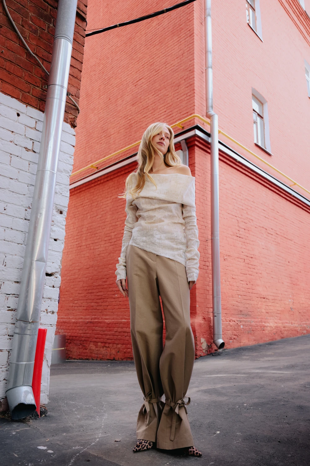 Брюки La Core Basque ( Цвет Песочный )