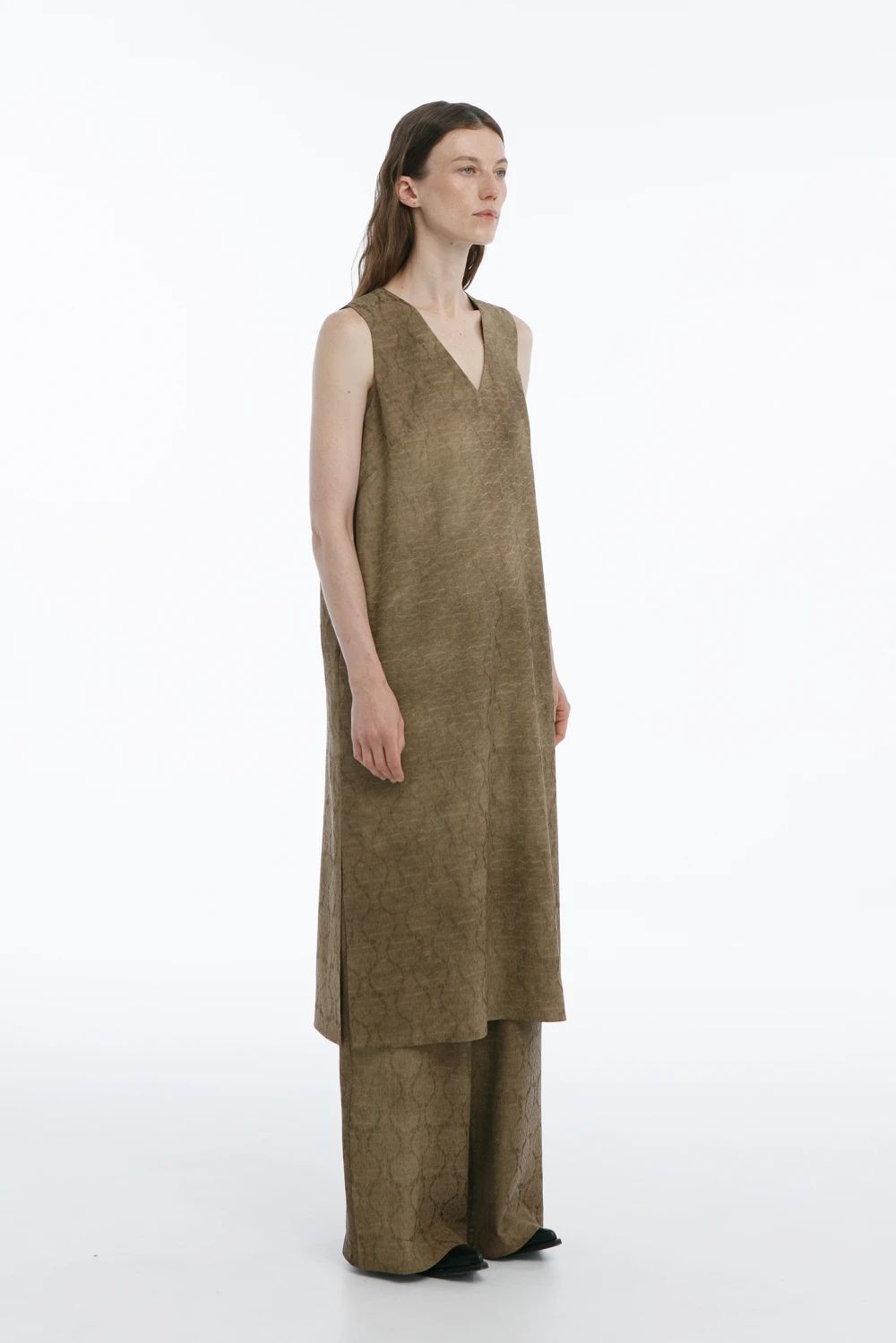 Платье Aspen (Цвет Золотой, Размер 44/S, Состав 100% Вискоза)