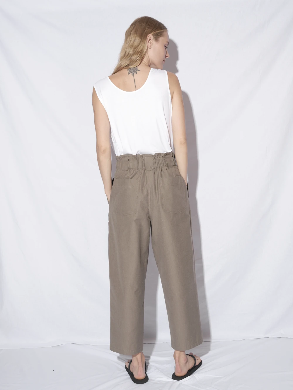 Брюки Vero (Цвет Светло-коричневый, Размер M, Состав 100% хлопок)