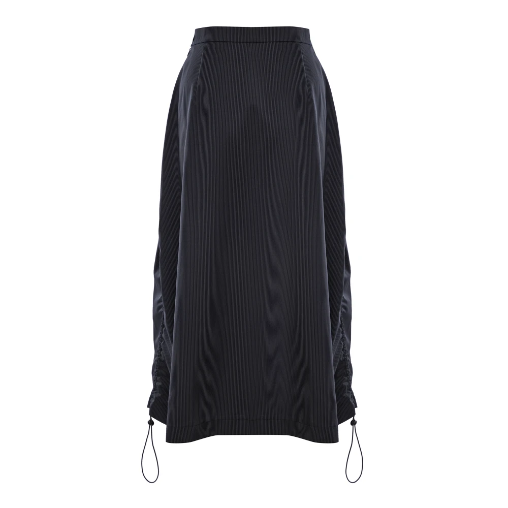 Юбка Vacation soon (Цвет Синий в полоску, Размер 44/S, Состав 94% Шерсть , 6% Полиэстер)