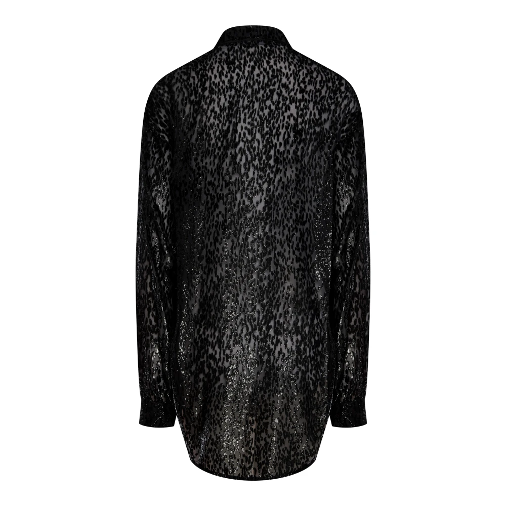 Блузка Elliot (Цвет Чёрный, Размер S, Состав 37,5% Шелк, 30% Вискоза, 32.5% Люрекс)