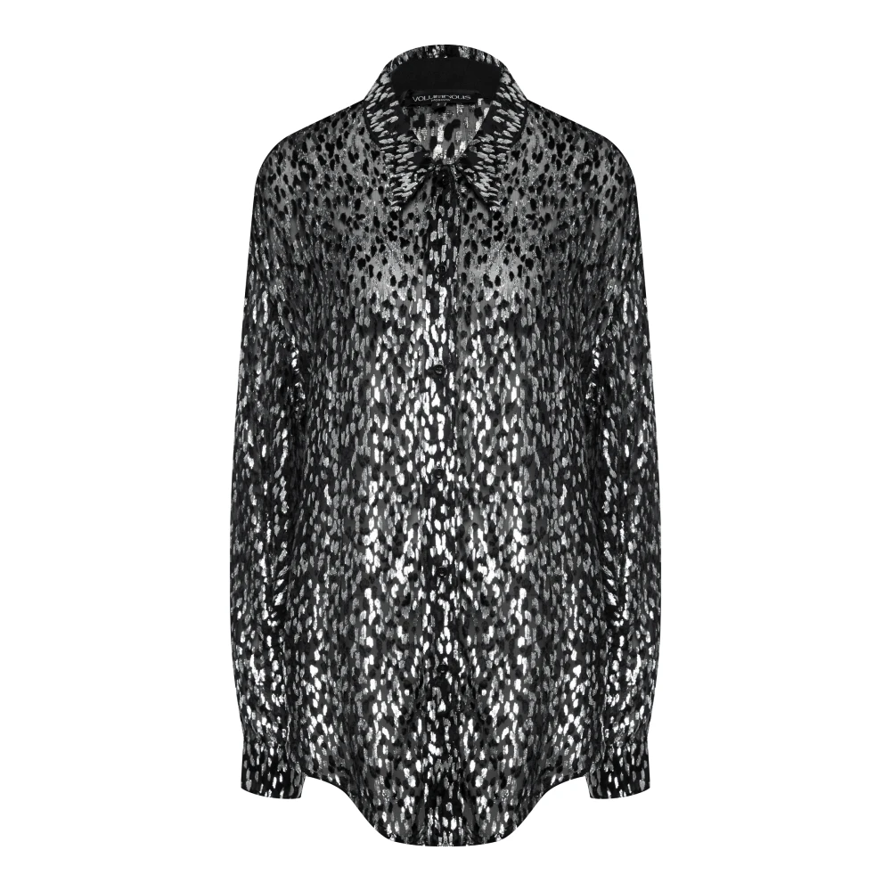Блузка Elliot ( Цвет Чёрно-серебристый )