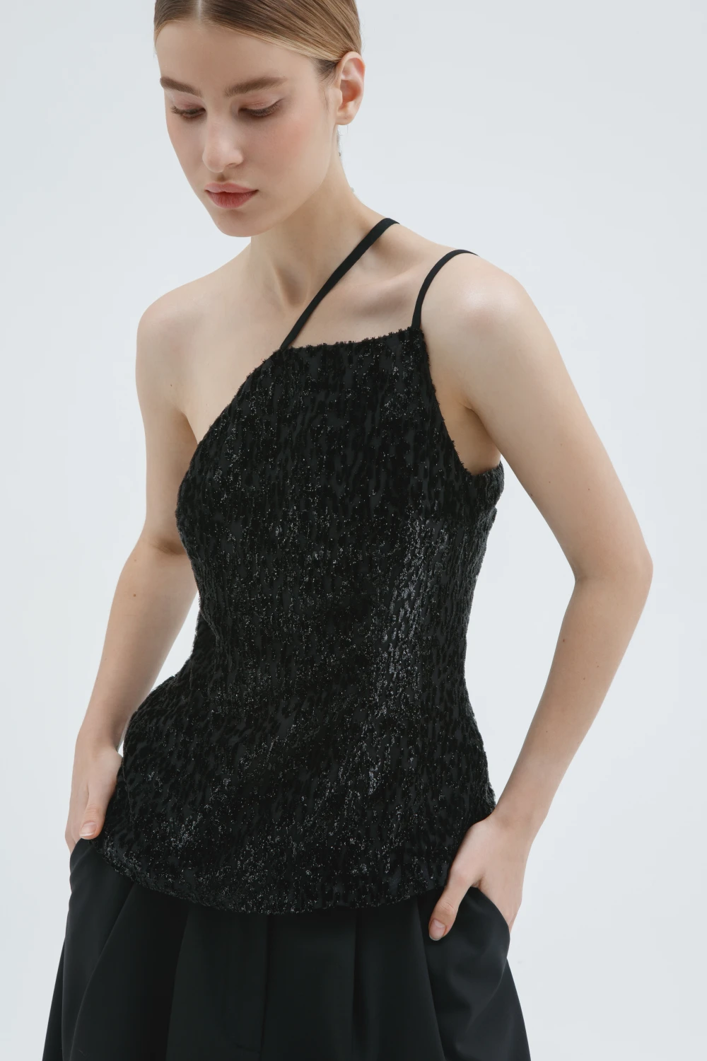 Топ Silvi (Цвет Чёрный, Размер XL)