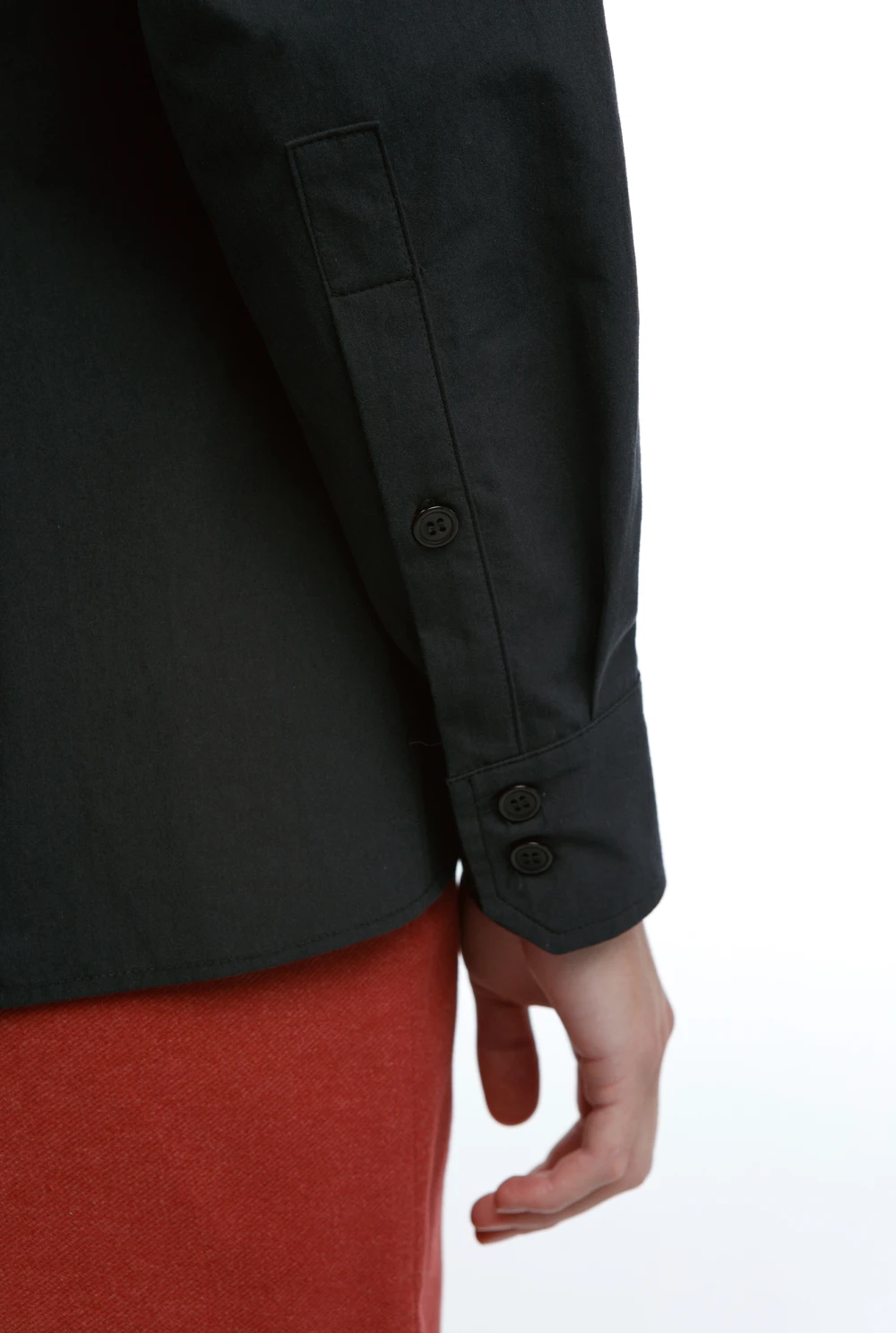 Рубашка Reform (Цвет Чёрный, Размер 44/S, Состав 100% хлопок)