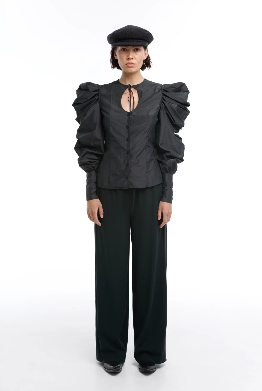 Брюки Twist (Цвет Морская волна, Размер 44/S, Состав 48% Полиамид, 48% Вискоза, 4% Эластан)