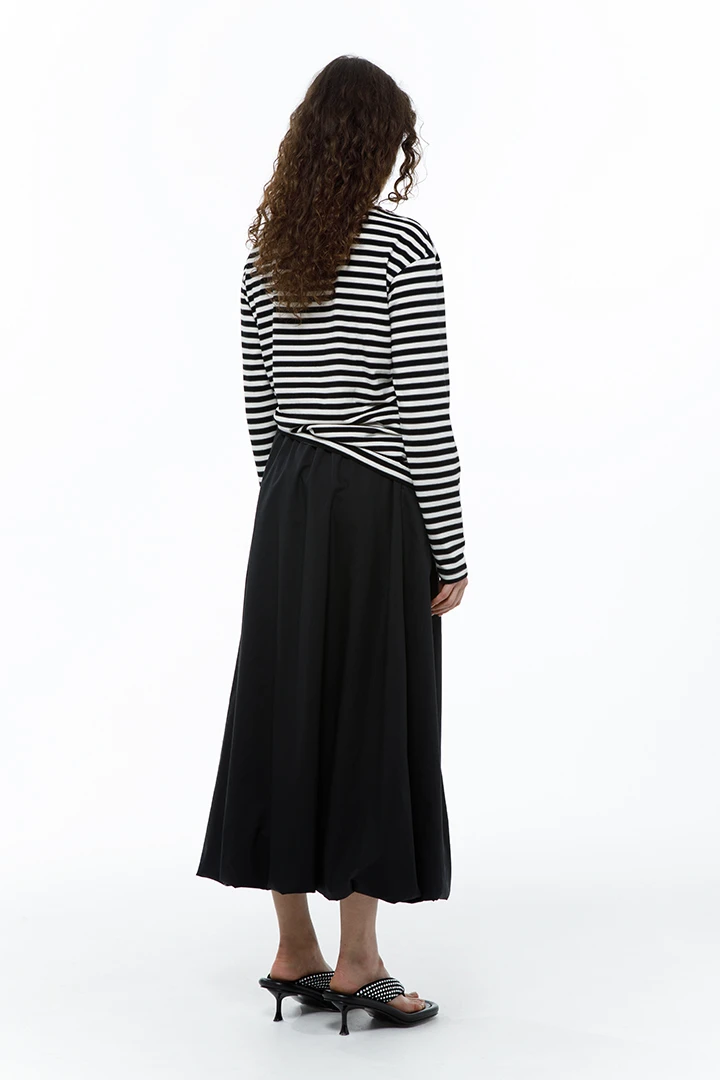 Лонгслив Dad's ( Цвет Чёрно-бело-серая полоска )