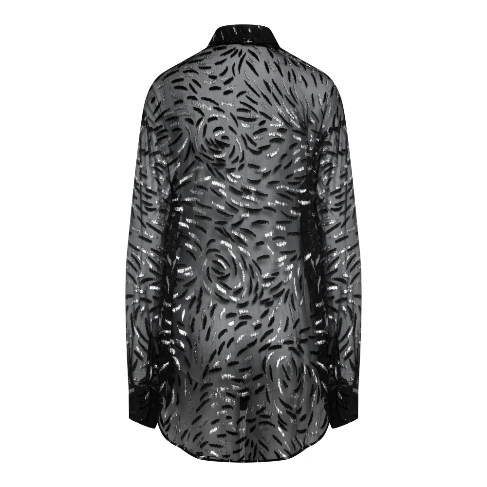 Блузка Elliot ( Цвет Чёрно-серебристый вихрь )