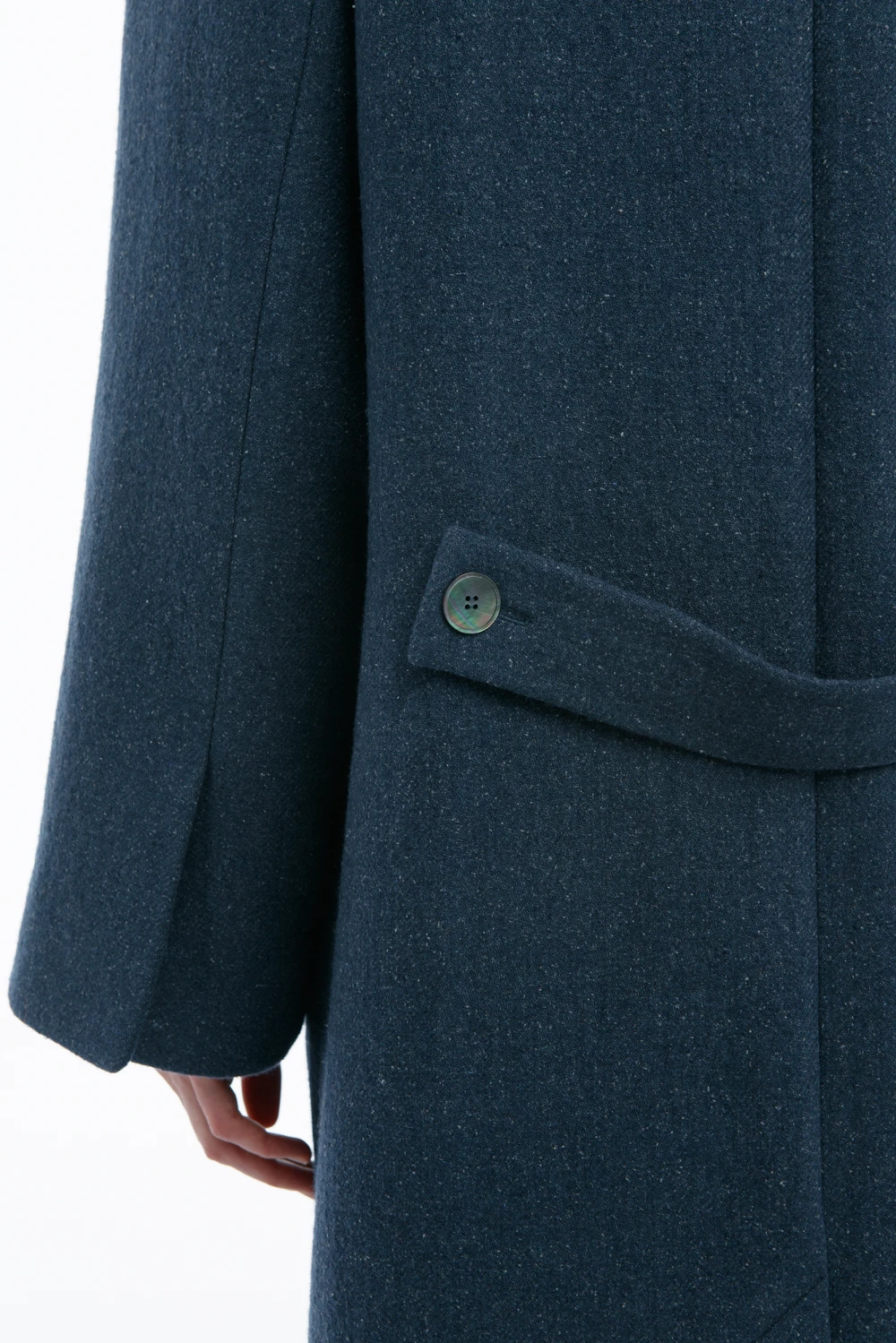 Пальто Rowan ( Цвет Морская волна )