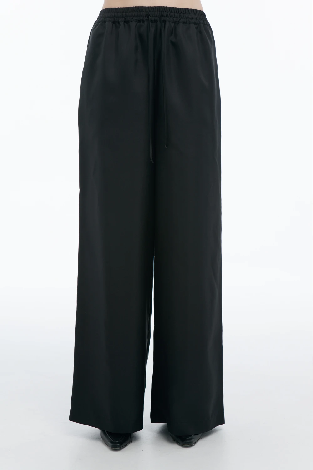 Брюки Alder (Цвет Чёрный, Размер 44/S, Состав 100% шёлк)