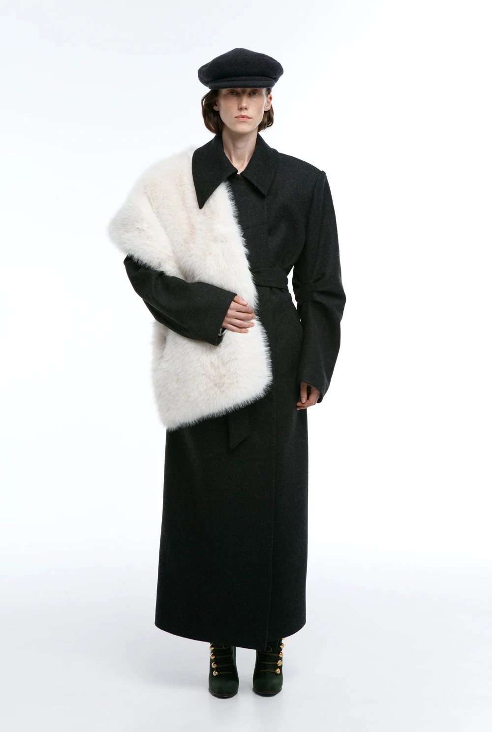 Шарф Line (Цвет Белый, Размер OneSize, Состав 100% полиэстер)