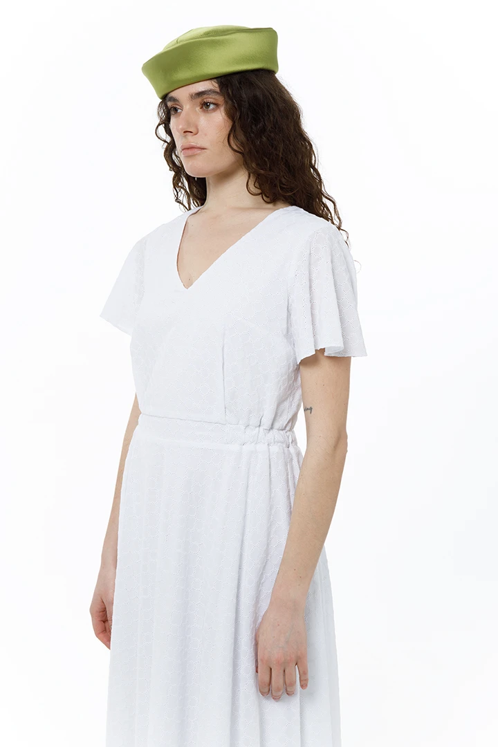 Платье Nymph (Цвет Белый, Размер 44/S, Состав 100% хлопок)