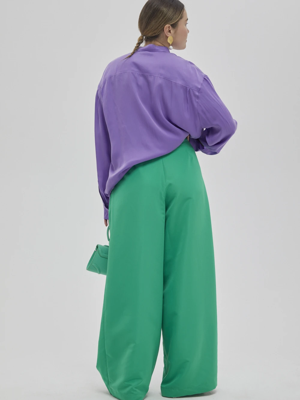 Рубашка Ruana (Цвет Фиолетовый, Размер S, Состав 65% купро, 35% вискоза)