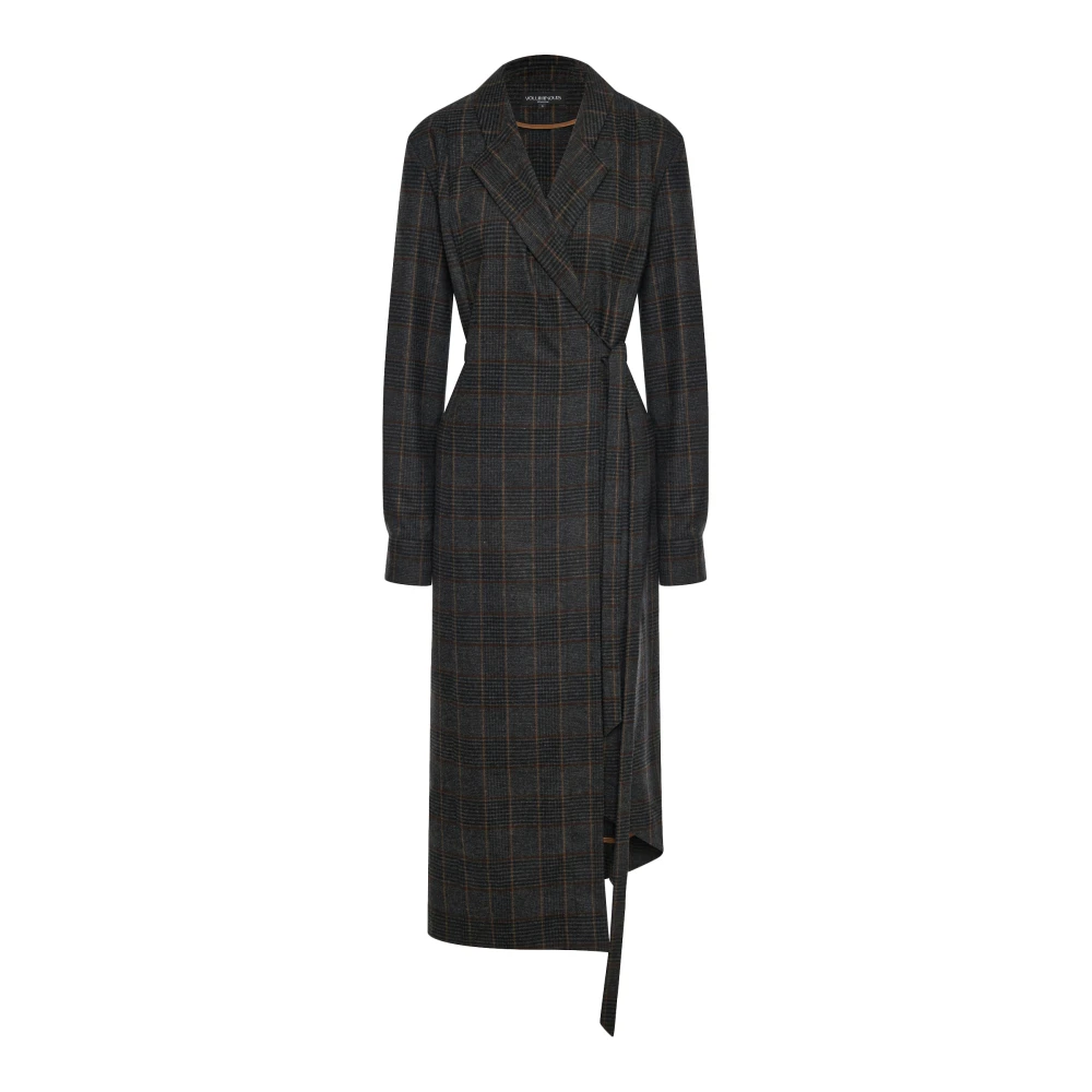 Платье CV ( Цвет Серая клетка )