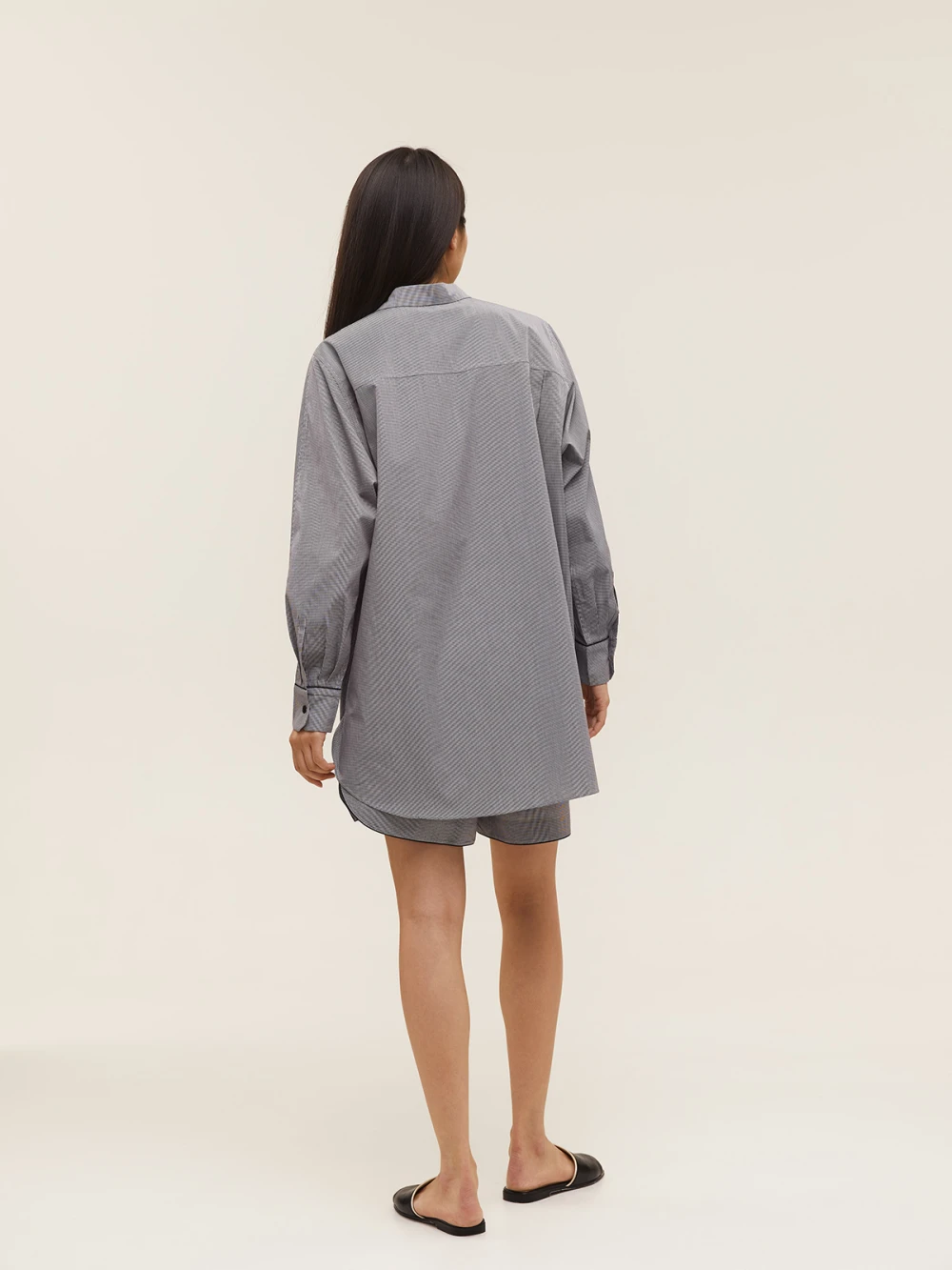 Костюм Atra (Цвет Чёрно-белый в клетку, Размер S, Состав 100% хлопок)