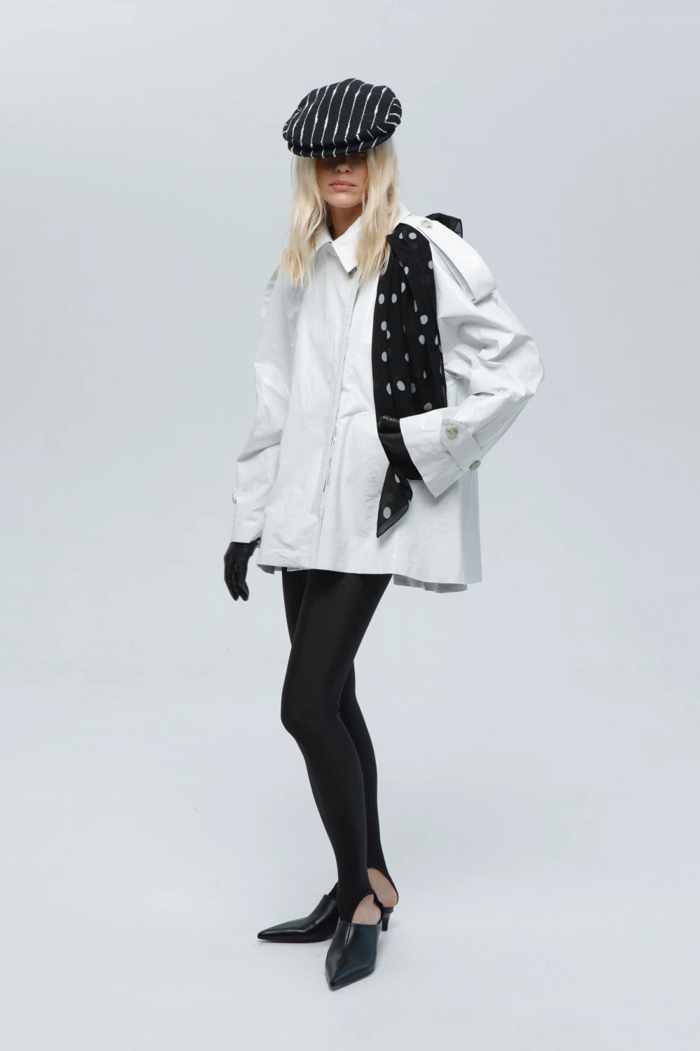 Тренч P ( Цвет Молочный )