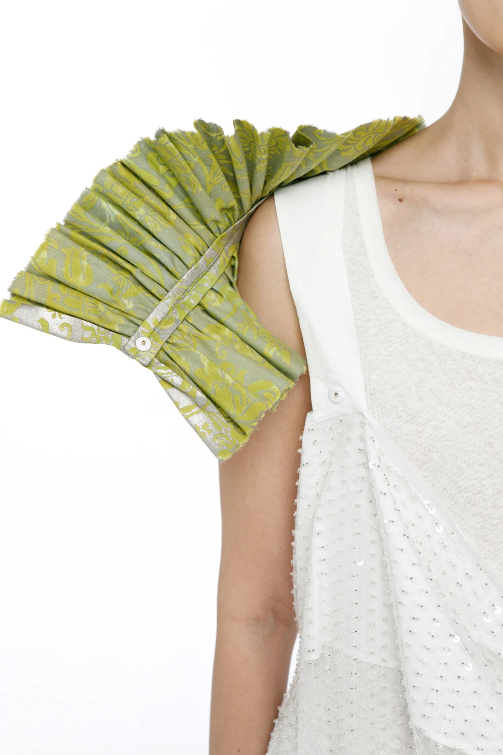 Платье See Through. (Цвет Белый, Размер S-M, Состав 100 % полиэстер)