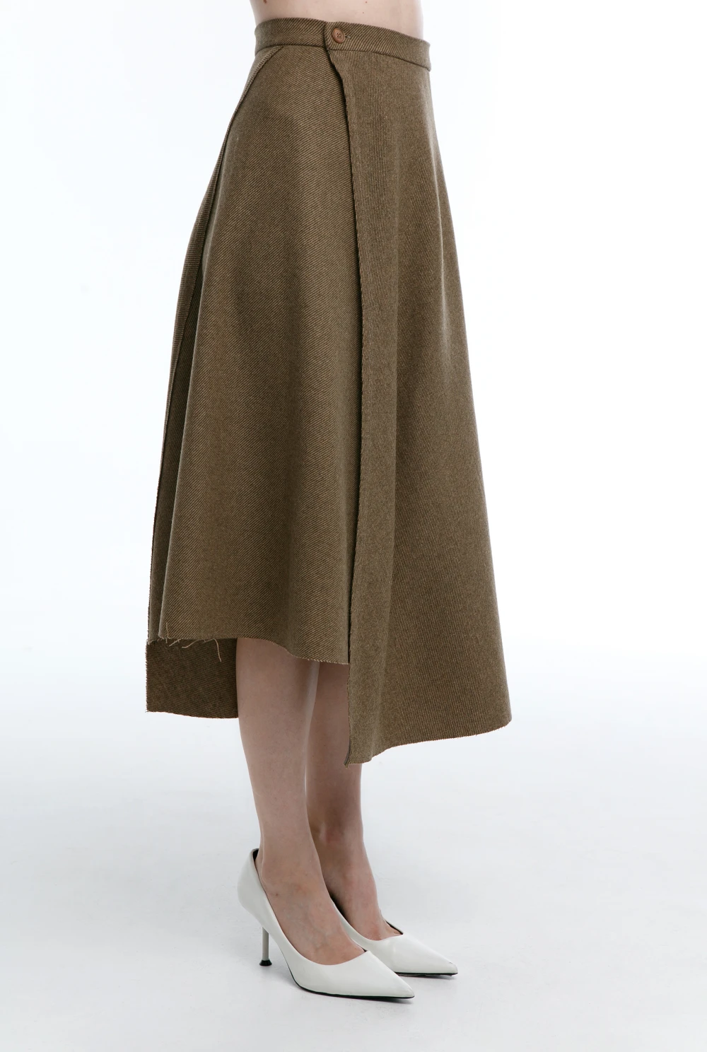 Юбка Dance (Цвет Коричневый, Размер 44/S, Состав 80% шерсть, 20% полиамид)