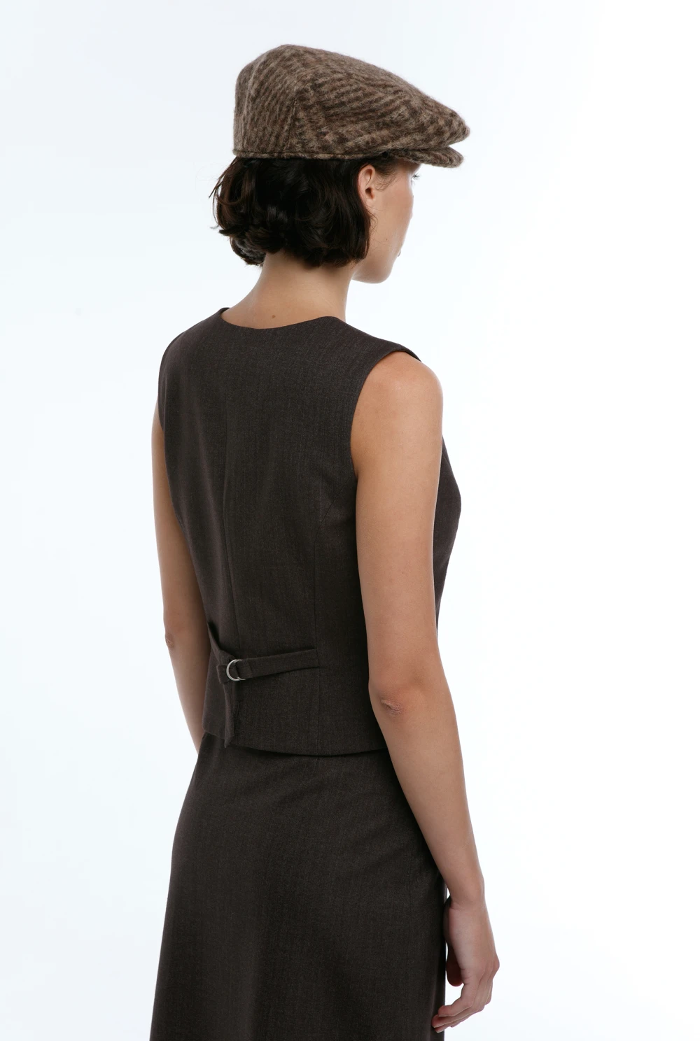 Жилет Vest ( Цвет Коричневый )