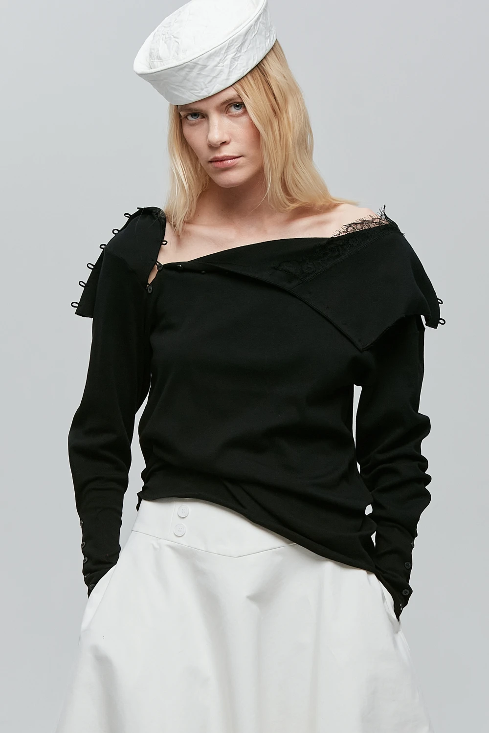 Лонгслив Baisse ( Цвет Чёрный )