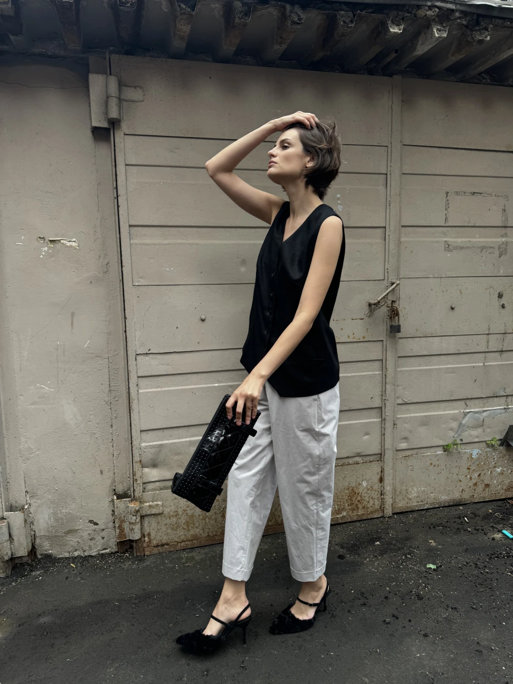 Брюки Bris (Цвет Серый, Размер 44/S Состав 100% хлопок)