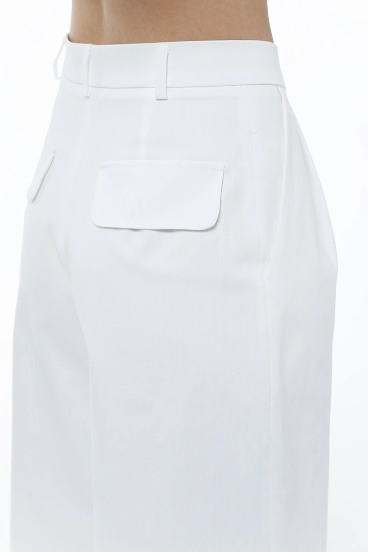 Шорты Zoe New (Цвет Белый, Размер 44/S, Состав 74% Хлопок, 23% Полиэстер, 3% Эластан)