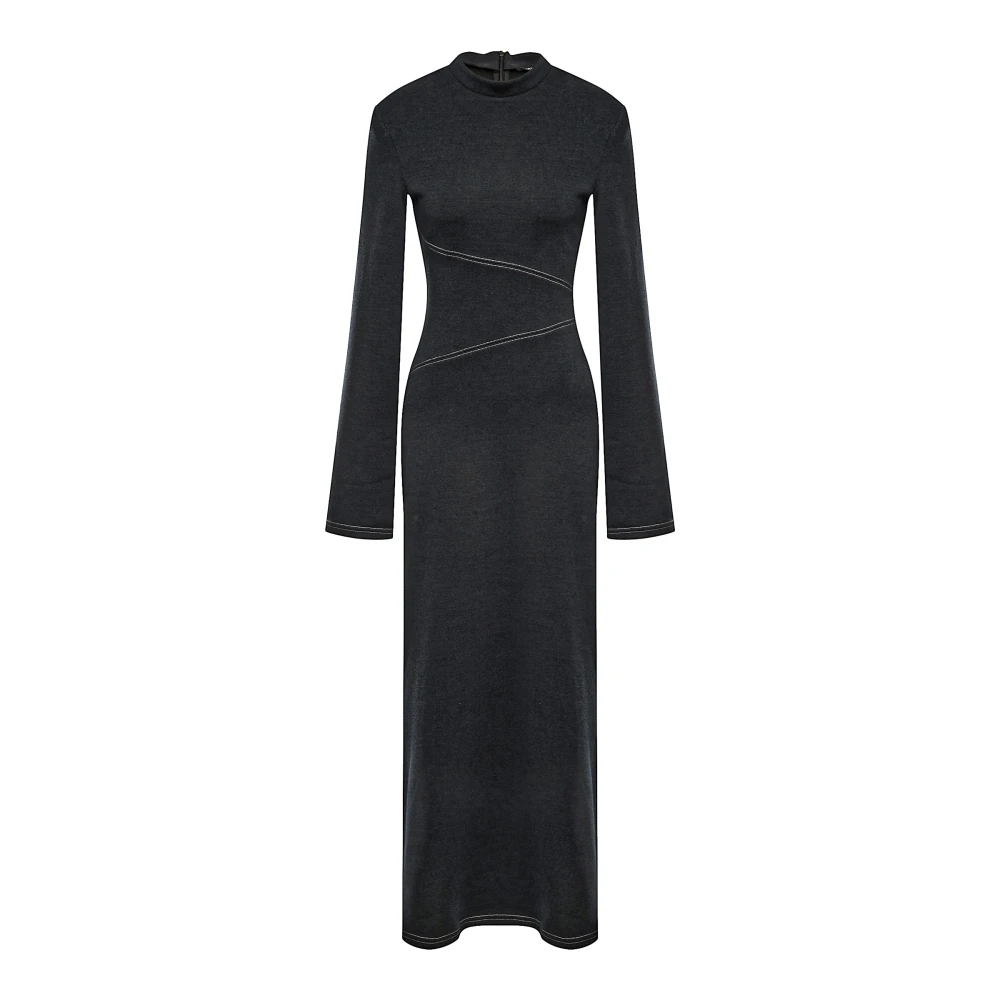 Платье Quill (Цвет Тёмно-серый меланж, Размер S, Состав 80% шерсть, 20% акрил)